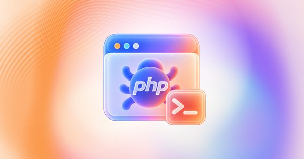PHP2Shell illustration showing a PHP vulnerability and command prompt.