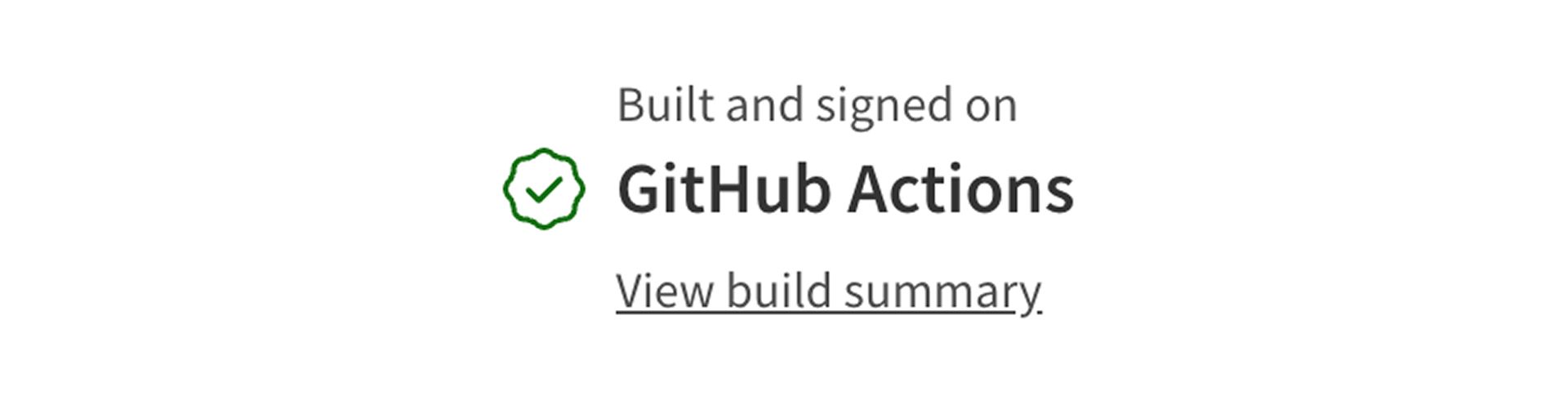 GitHub Actions上でのビルドと署名