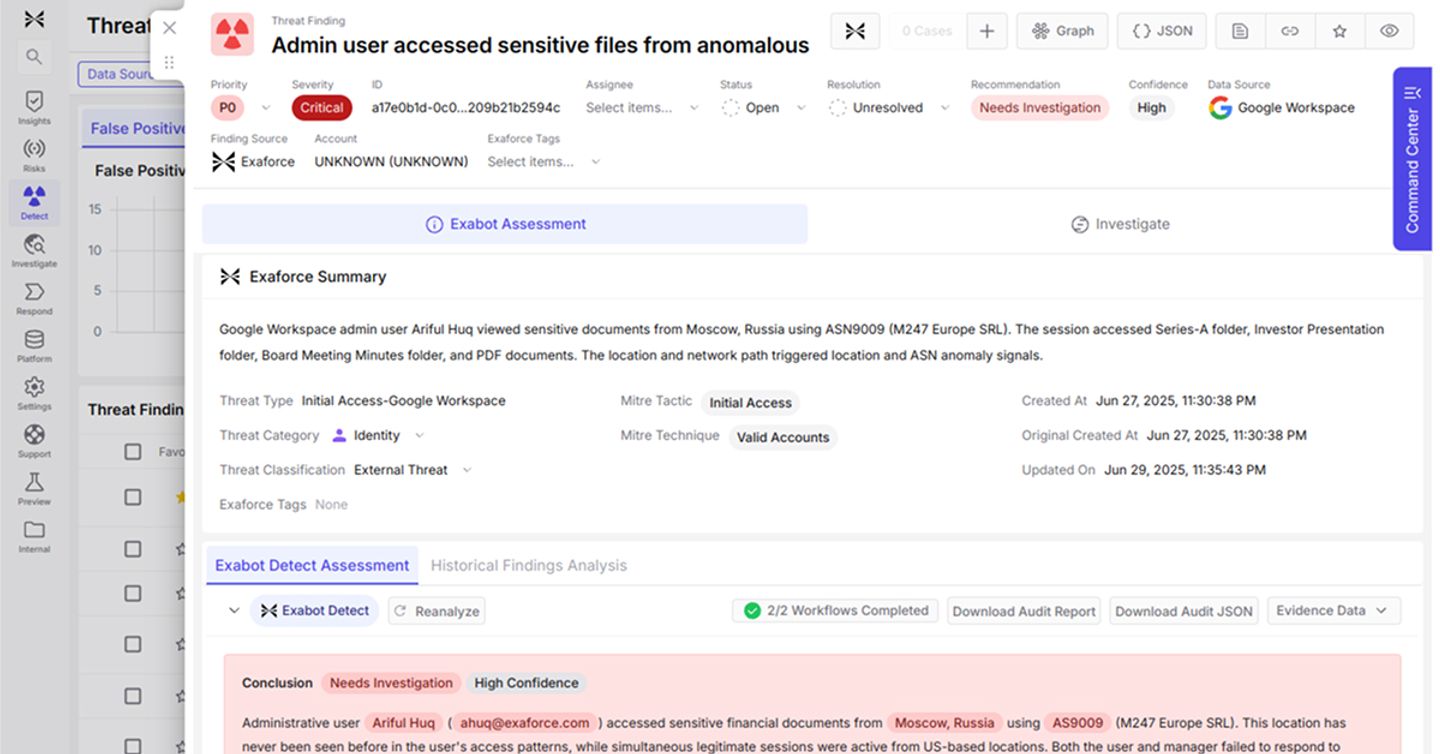 Exaforce Product Tours Featured Image – Insider Security Demo