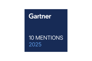 Gartner 10 mentions in 2025
