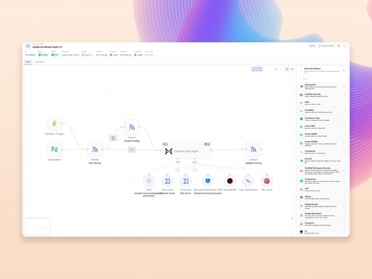 Automation rule page