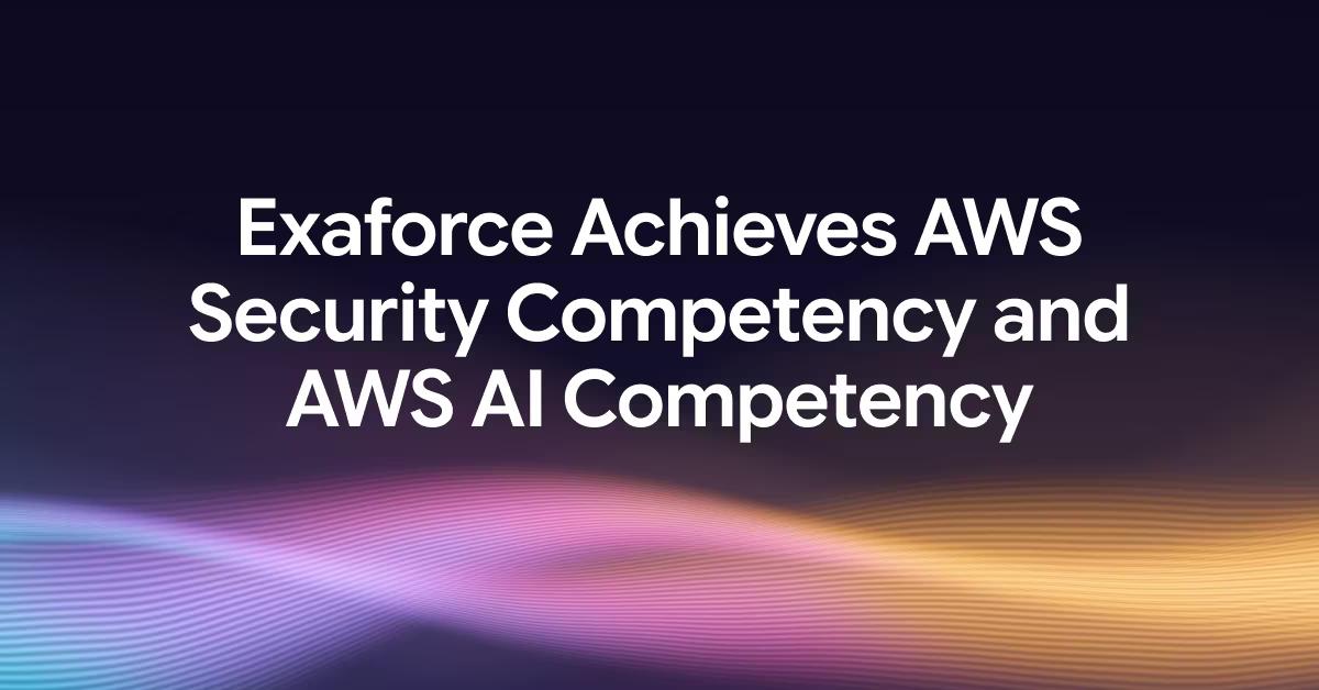 エクサフォース、AWS Security Competency および AWS AI Competency を取得 Agentic SOCを支える中核領域における専門性をAWSが認定