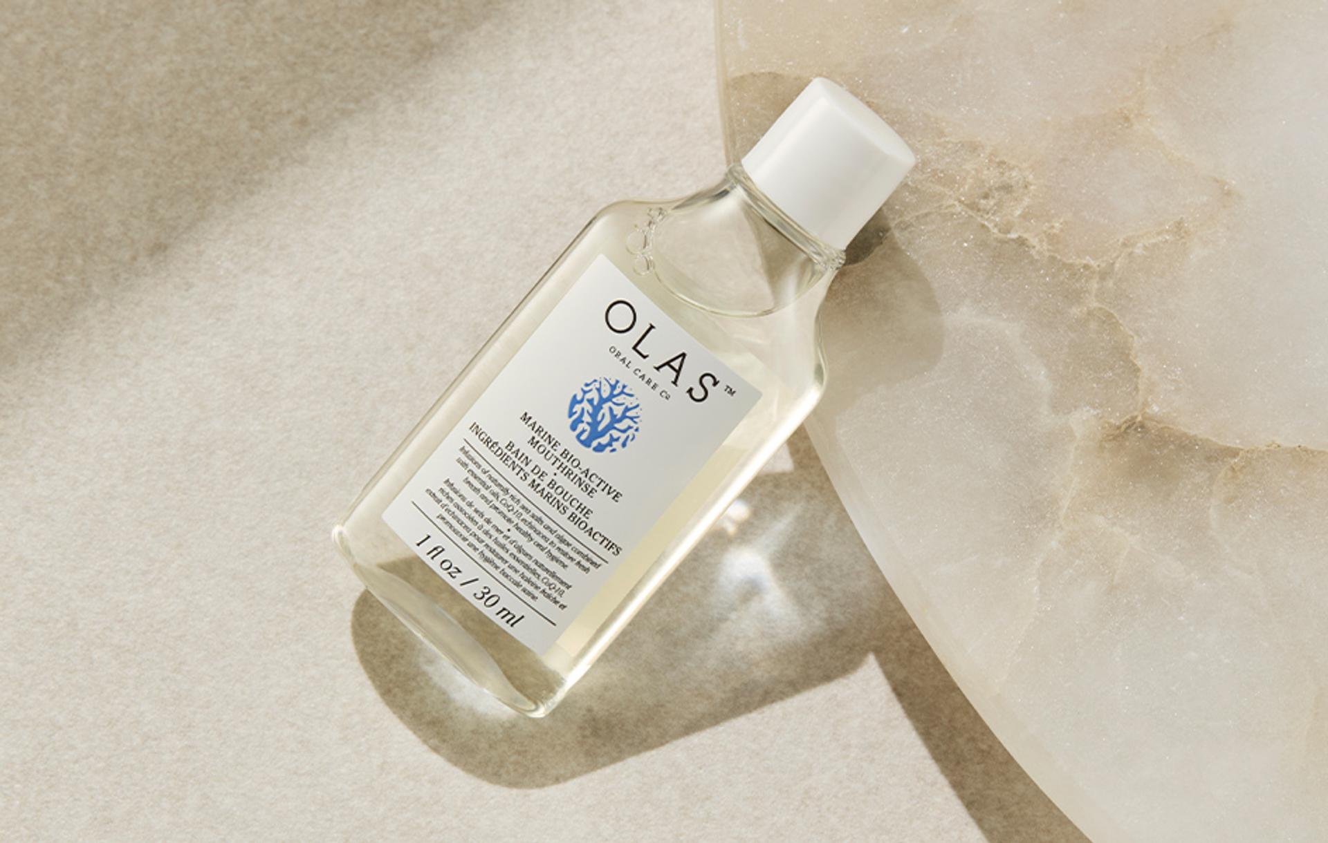 Olas Mouthwash Bottle