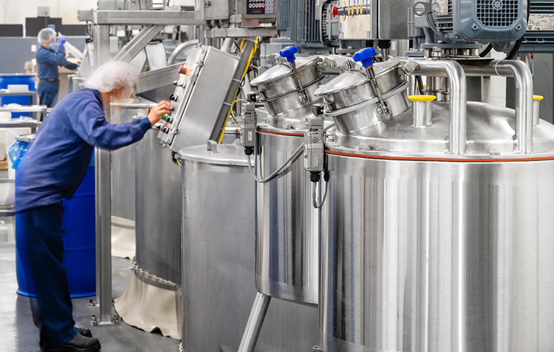 Hotel Amenities production at Hunter Amenities Plant Facilities in Burlington, Ontario Canada