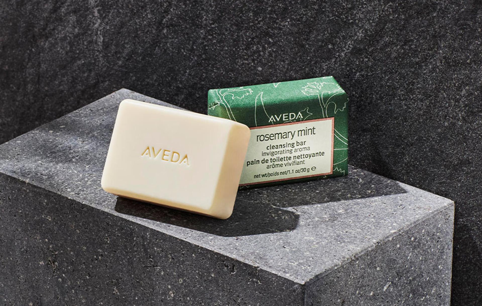 Aveda Rosemary Mint cleansing soap bar