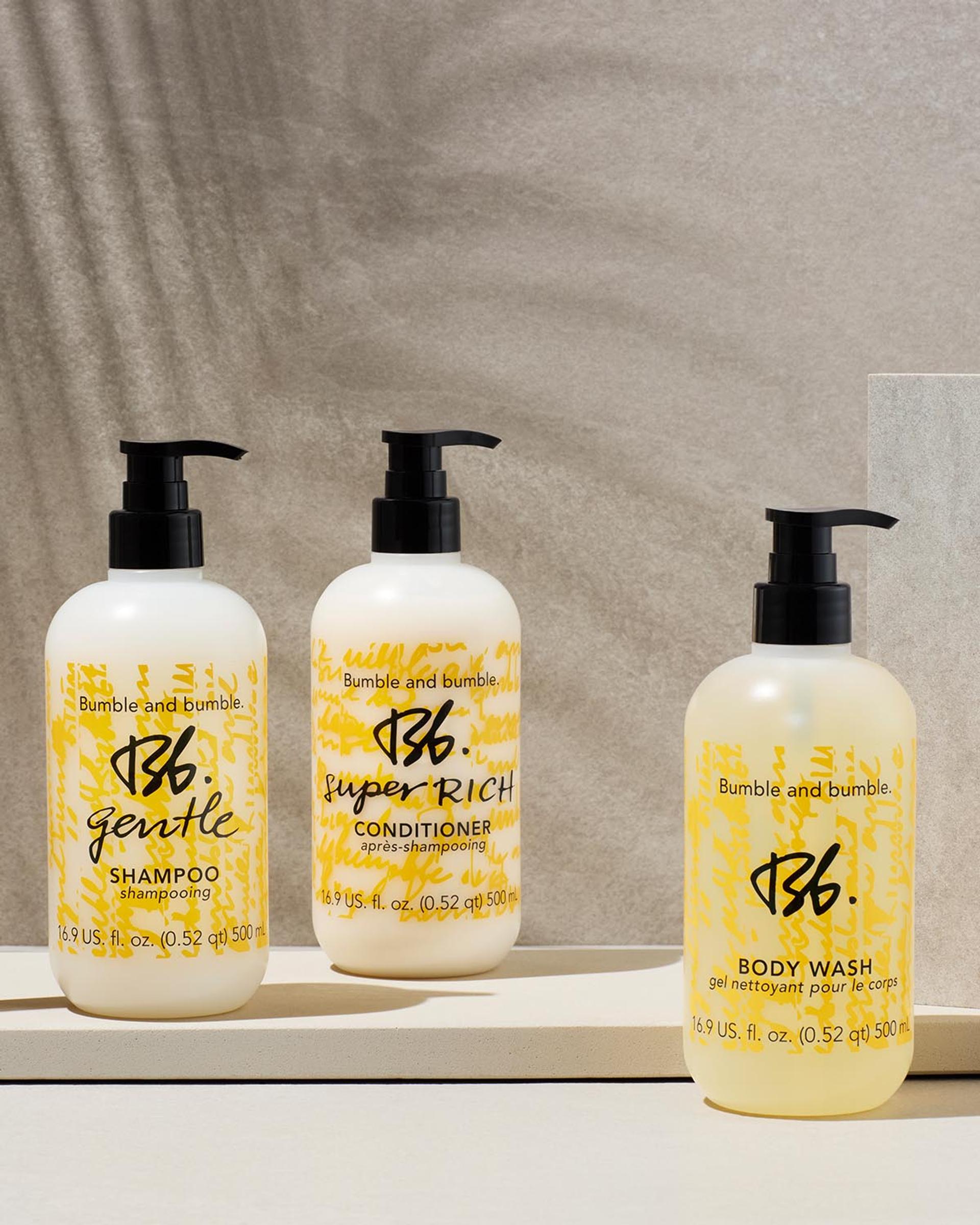 Bumble & Bumble Shampoo, Conditioner and Body Wash Bottles