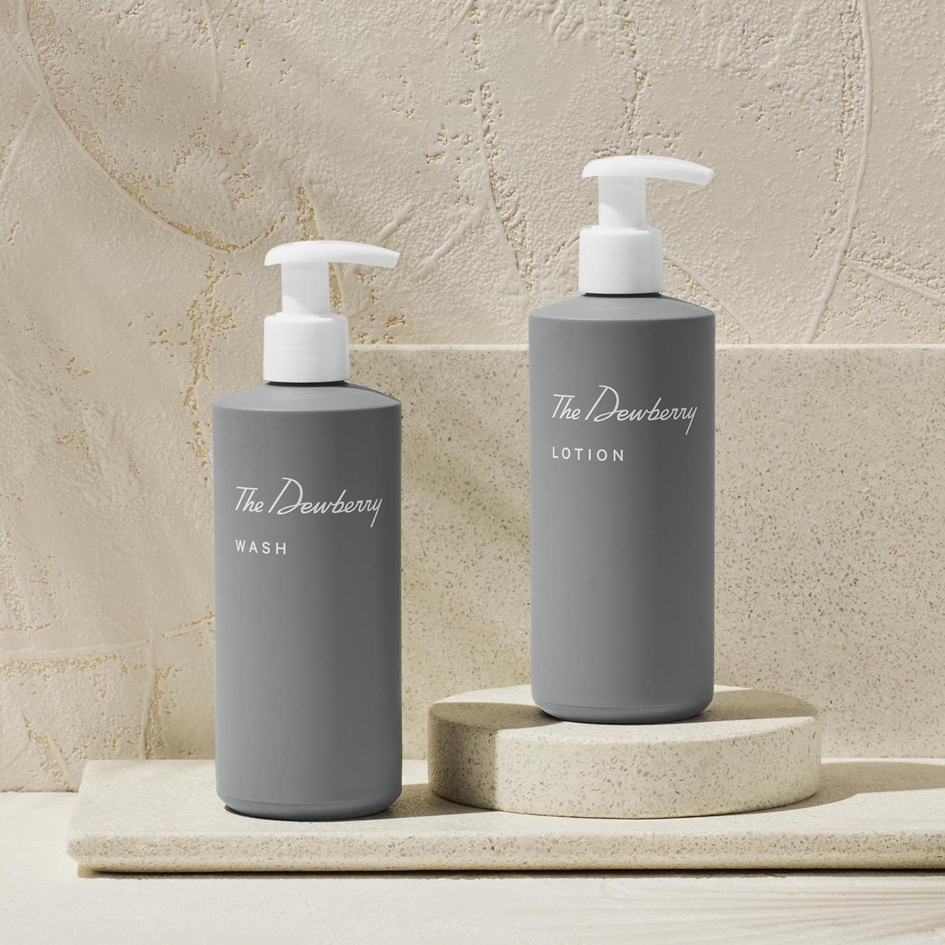 The Dewberry Lotion and Wash Amenities