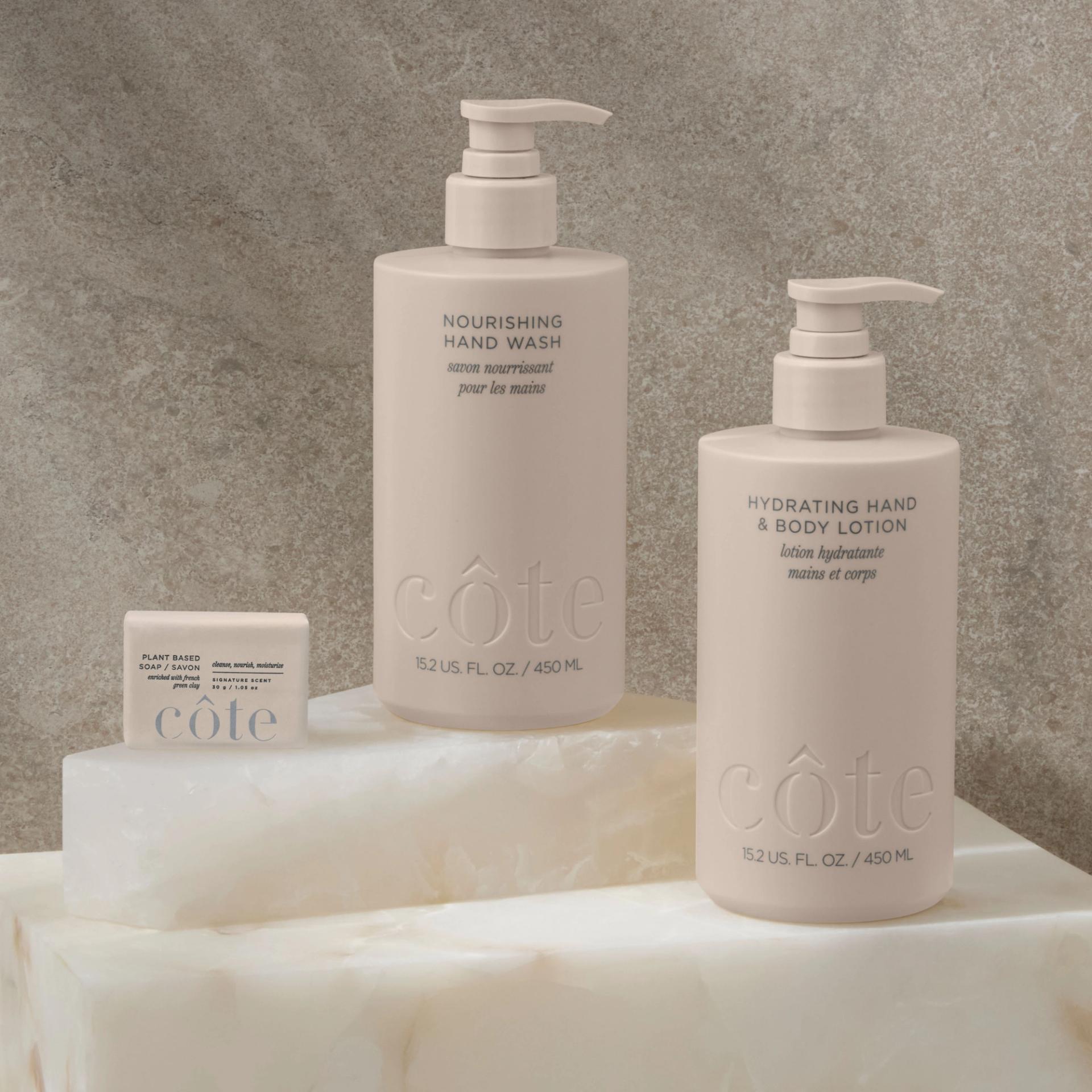Cote Hand Wash, Hand and Body Lotion and Soap Bar