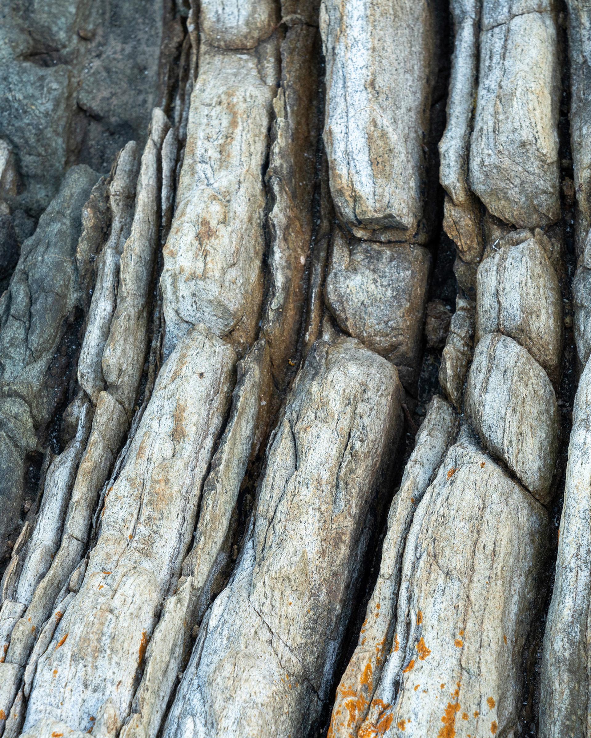 Close up of Weathered Coastal Rocks