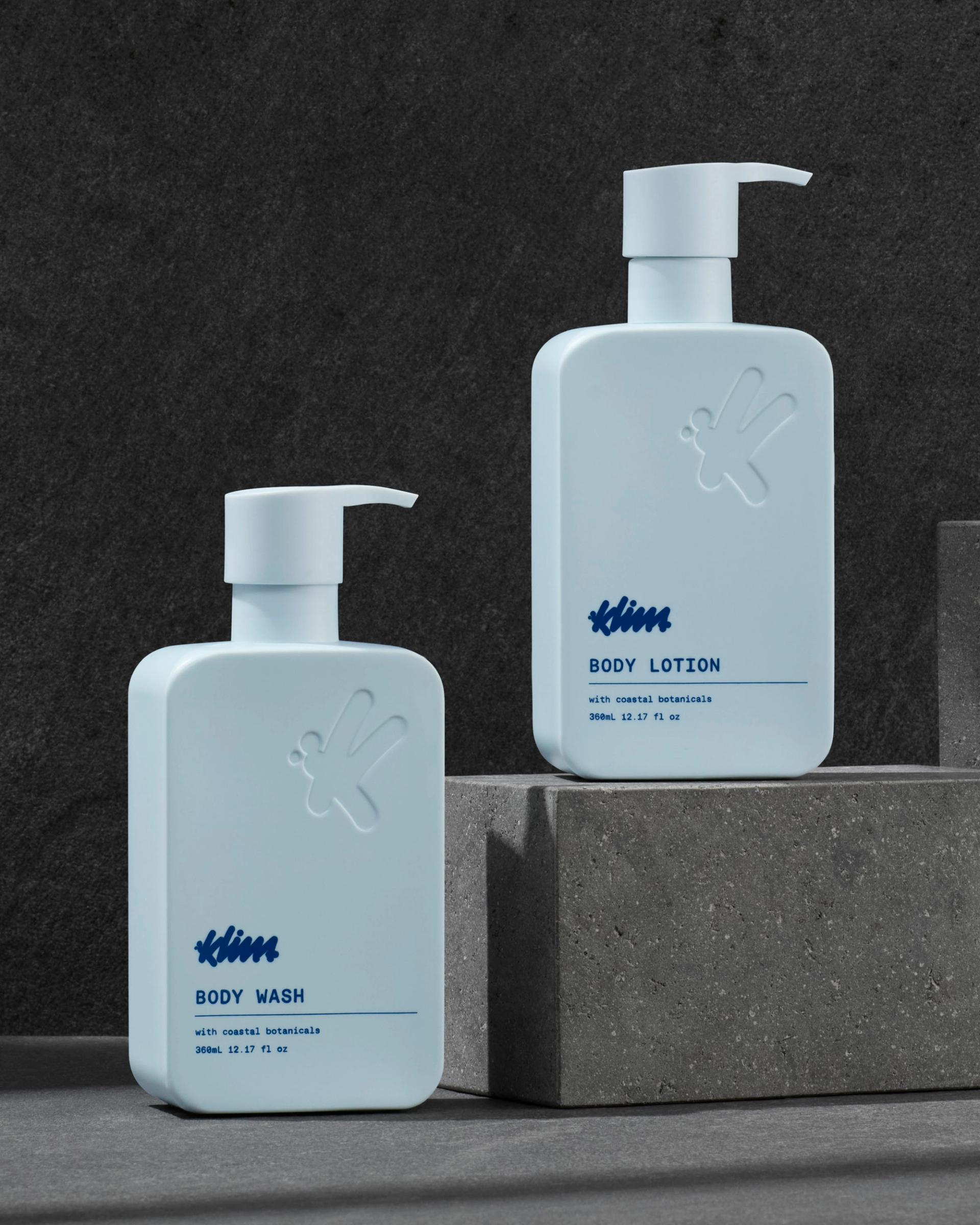 Klima Body Wash and Body Lotion Amenity bottles 360ml 12.17 fl.oz