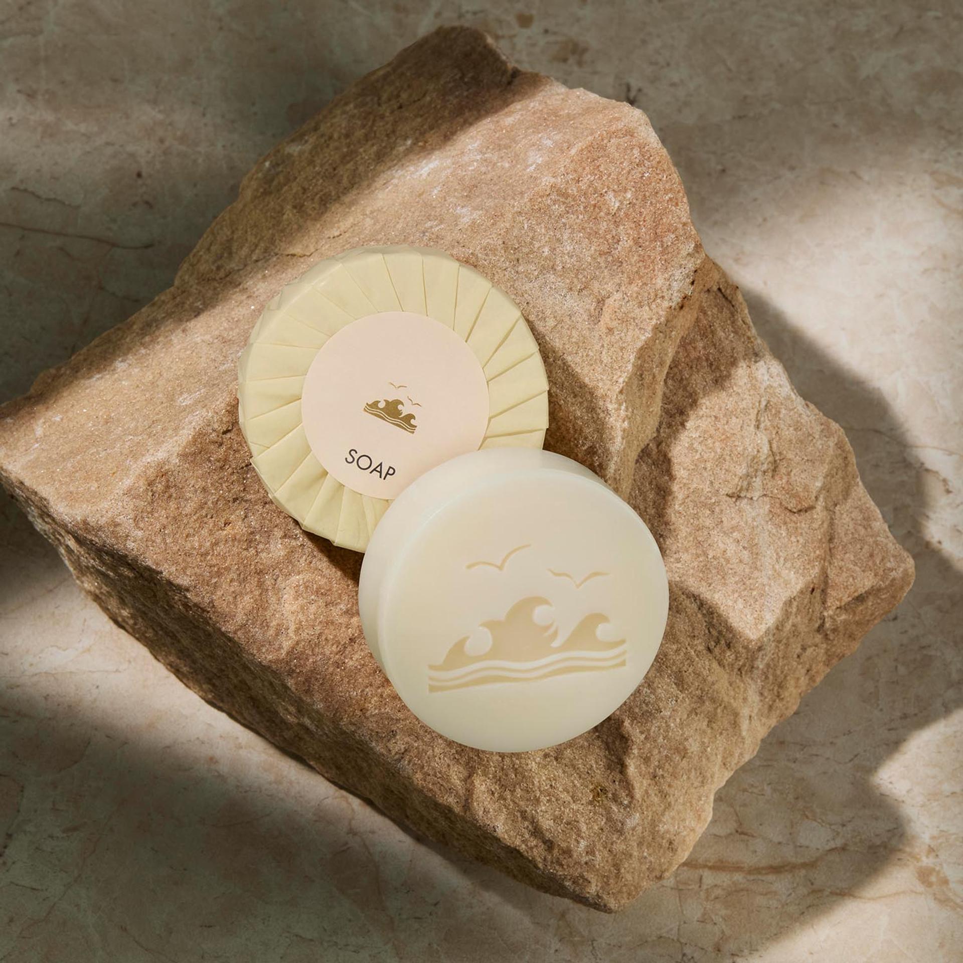 Four Seasons Surf Club Bespoke wrapped round bar of soap