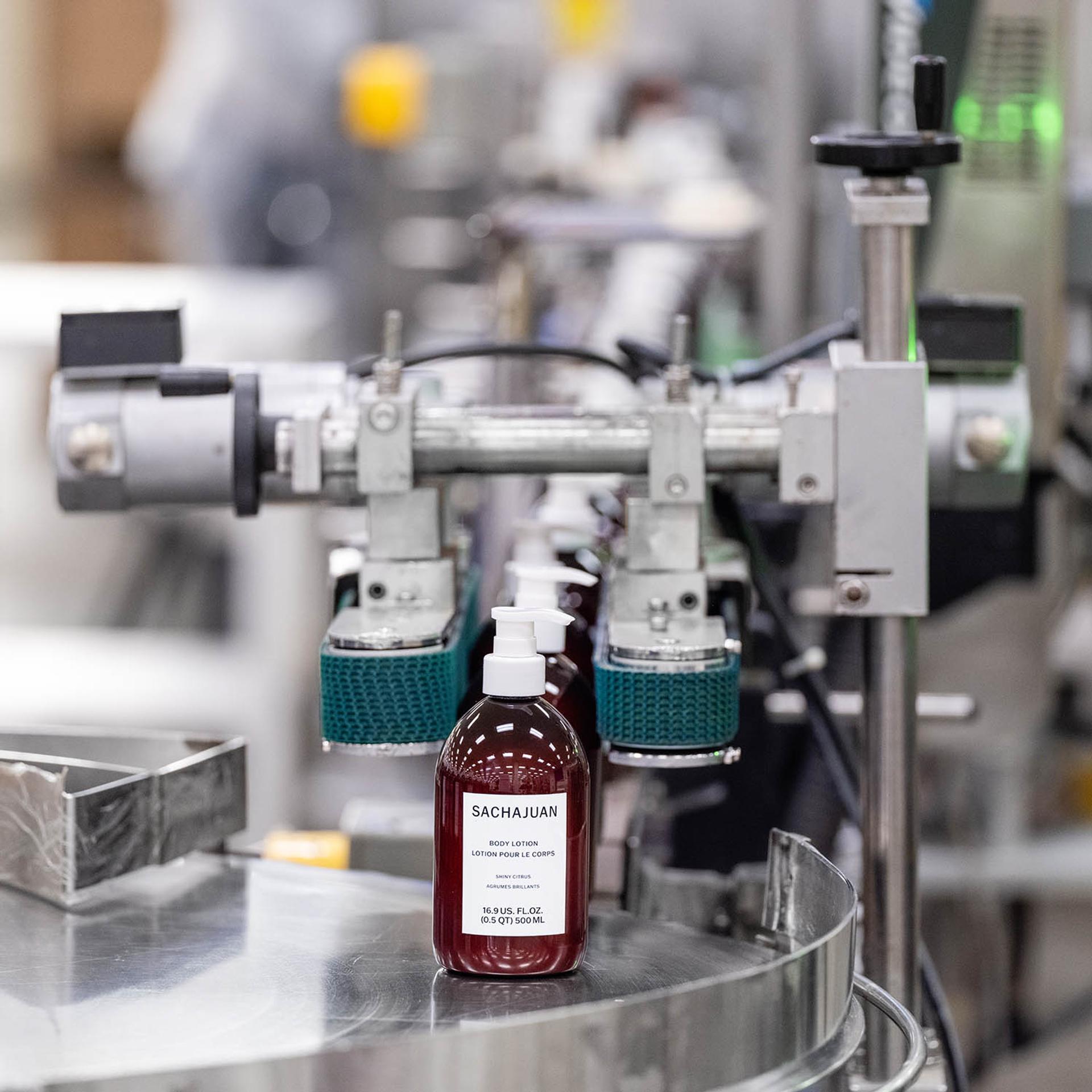 Hotel Amenities production at Hunter Amenities Plant Facilities in Burlington, Ontario Canada