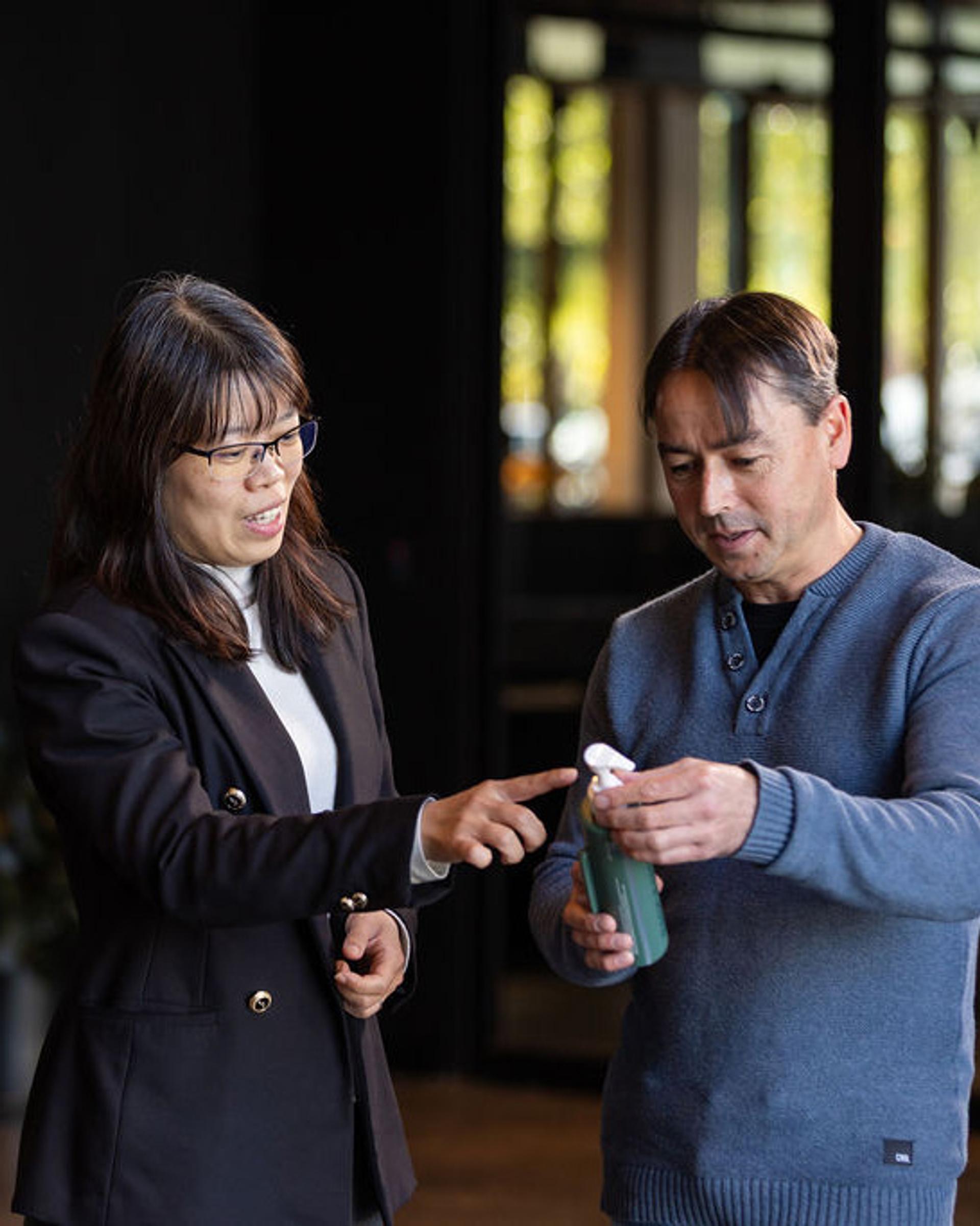 Hunter Amenities Employees Behind the Scenes