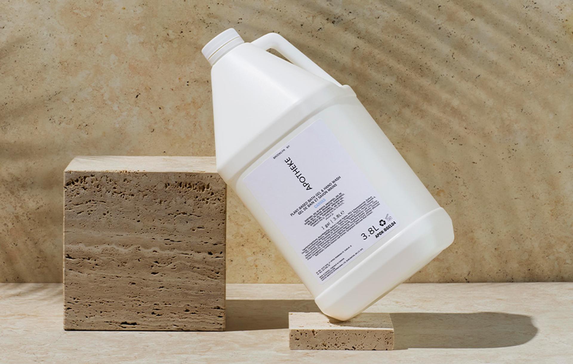 Apotheke Canvas Gallon Refill Bottles