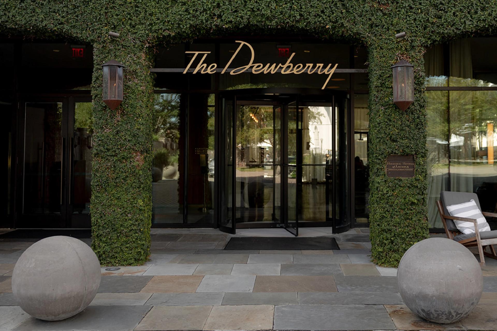 The Dewberry Hotel entrance