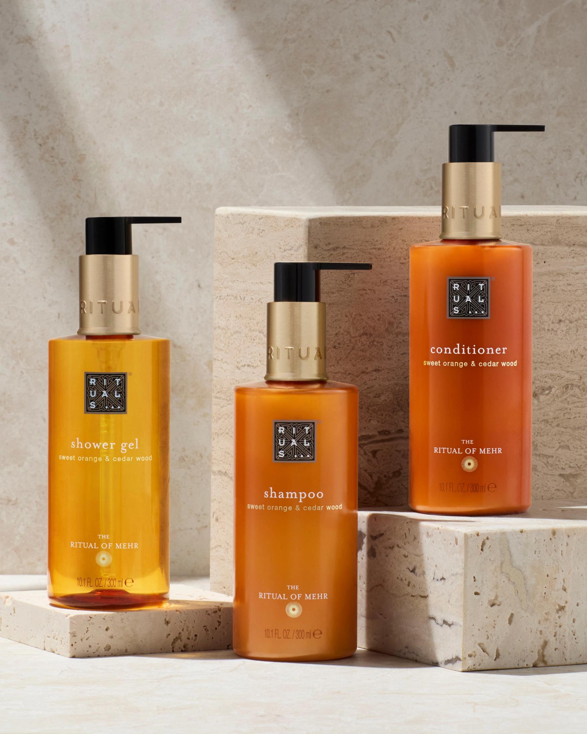 Rituals of Mehr Shampoo, Conditioner, Shower Gel Amenity 300ml