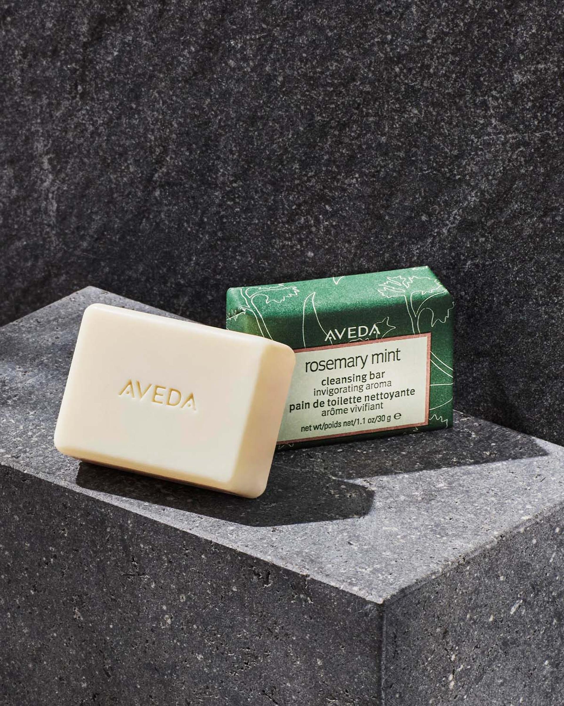 Aveda Rosemary Mint cleansing soap bar