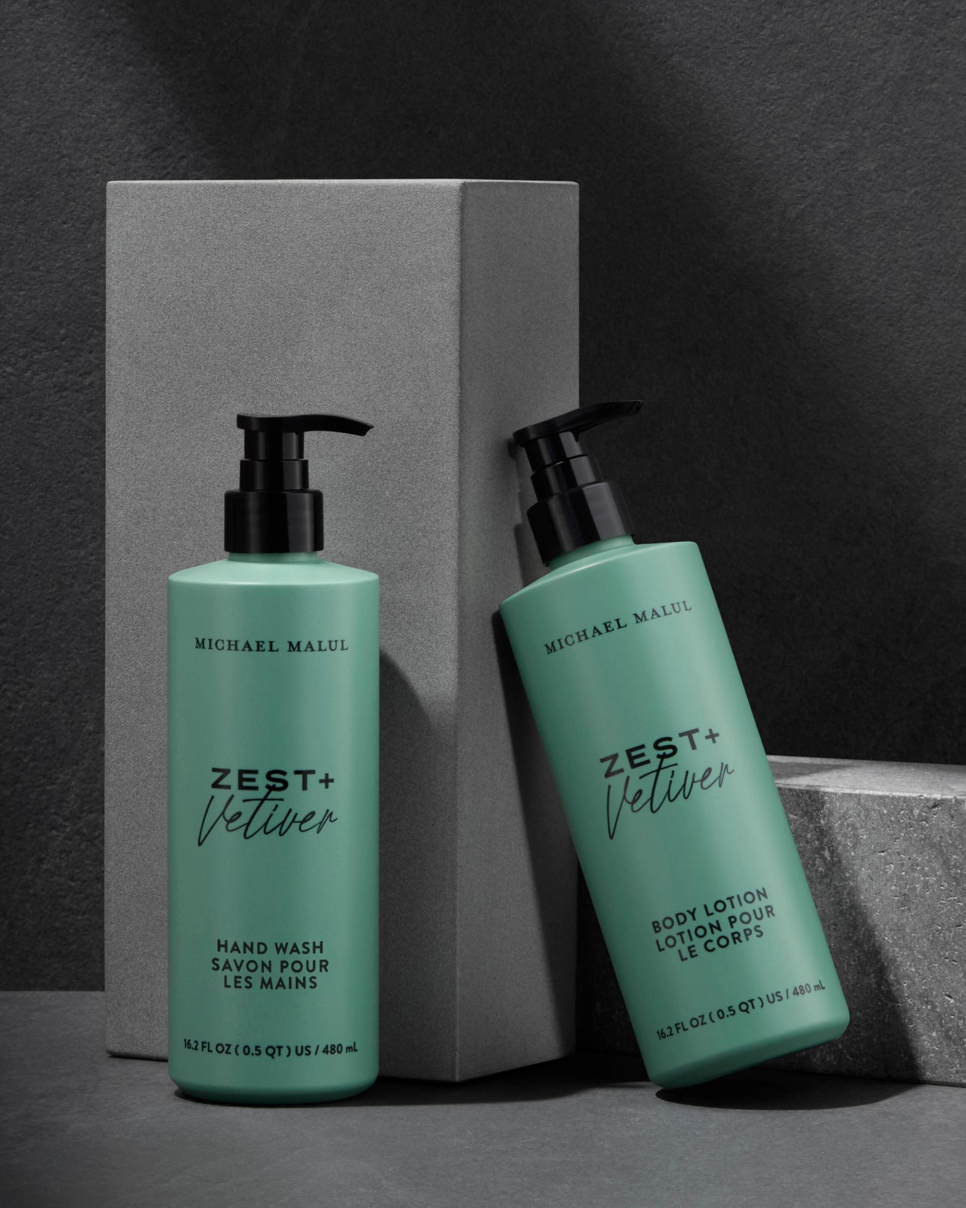 Michael Malul Hand Wash and Body Lotion 480ml