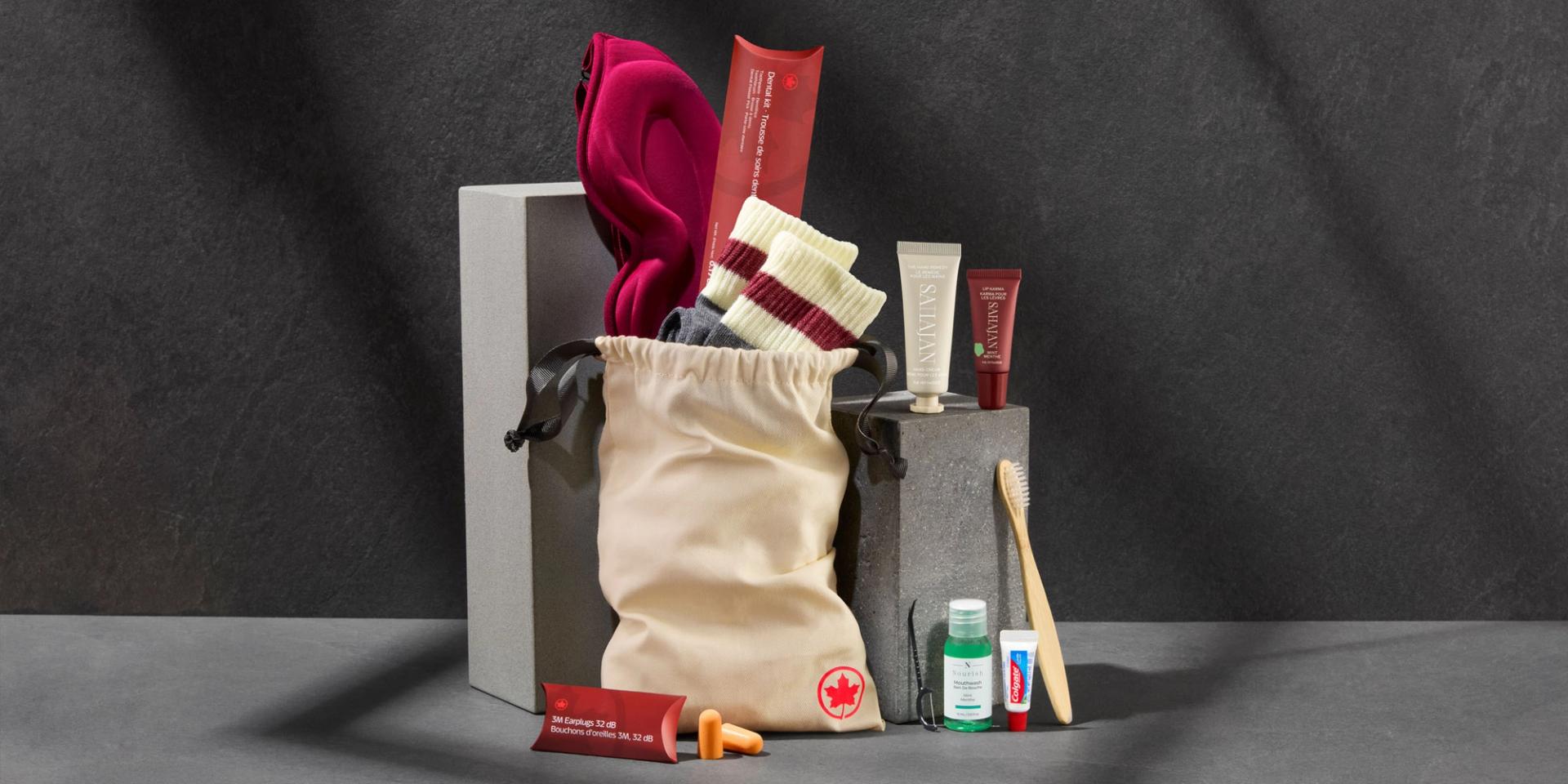 11-piece Air Canada Business Class Kit