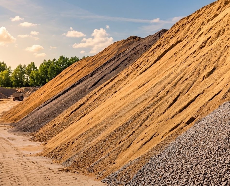 Recycled civil construction materials supplied by Flowrite Group