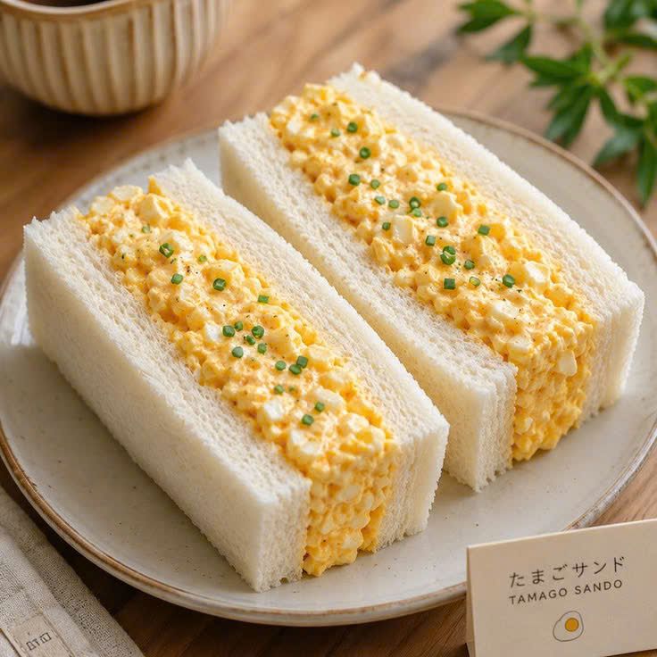 Sandwich salad trứng
