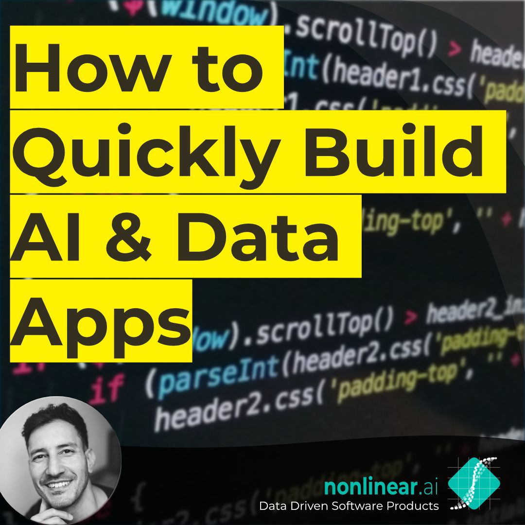 How to Quickly Build AI & Data Apps