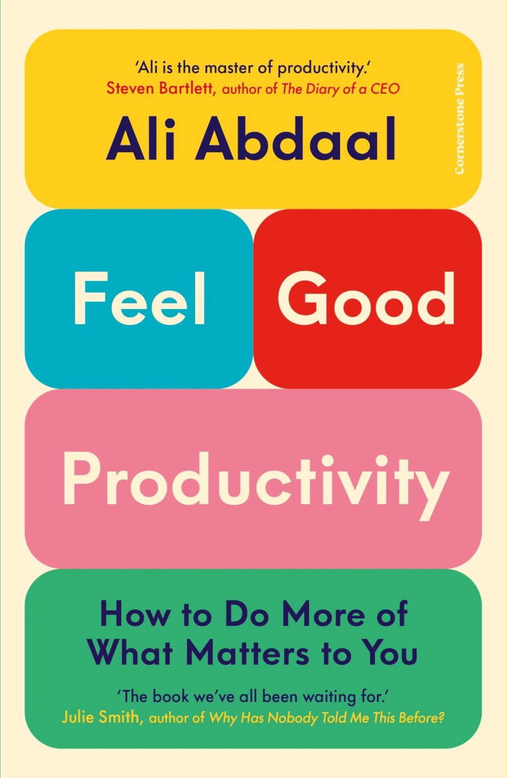 cover of "Feel Good Productivity" by Ali Abdaal