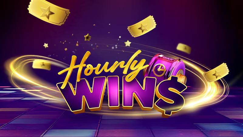 Try your luck to win hourly prizes!