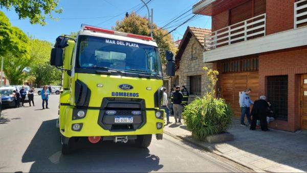 Murió un hombre de 40 años en el incendio de una vivienda en Villa Lourdes