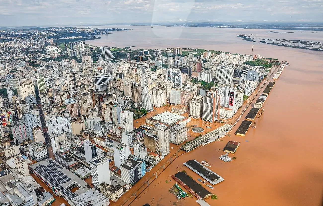Brasil está siendo azotada por trágicas inundaciones: los rescates de animales no fueron un dato menor