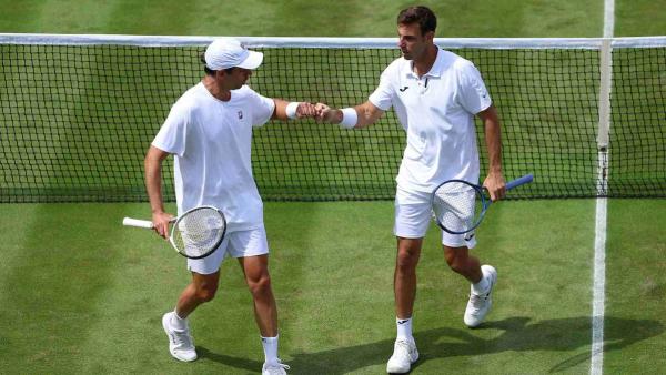 Zeballos y Granollers a semifinales en Wimbledon tras un triunfo clave ante los británicos Salisbury y Skupski