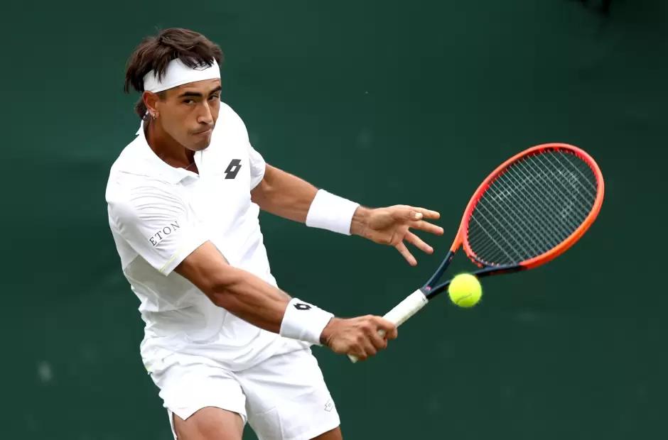 Francisco Comesaña debutó con derrota ante Etcheverry en el ATP de Hamburgo