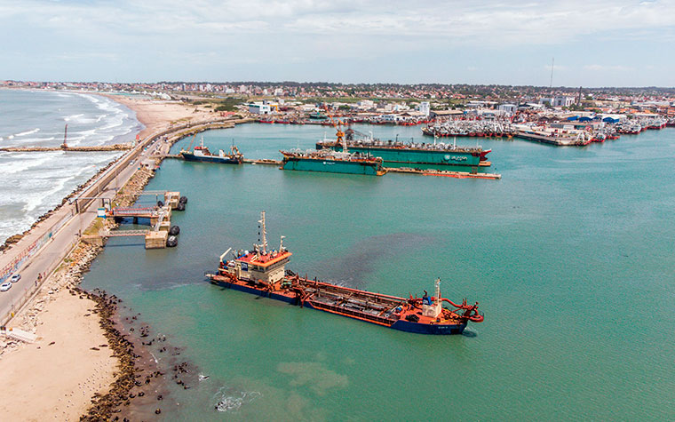 Una empresa española presentó la única oferta para el nuevo dragado del puerto de Mar del Plata