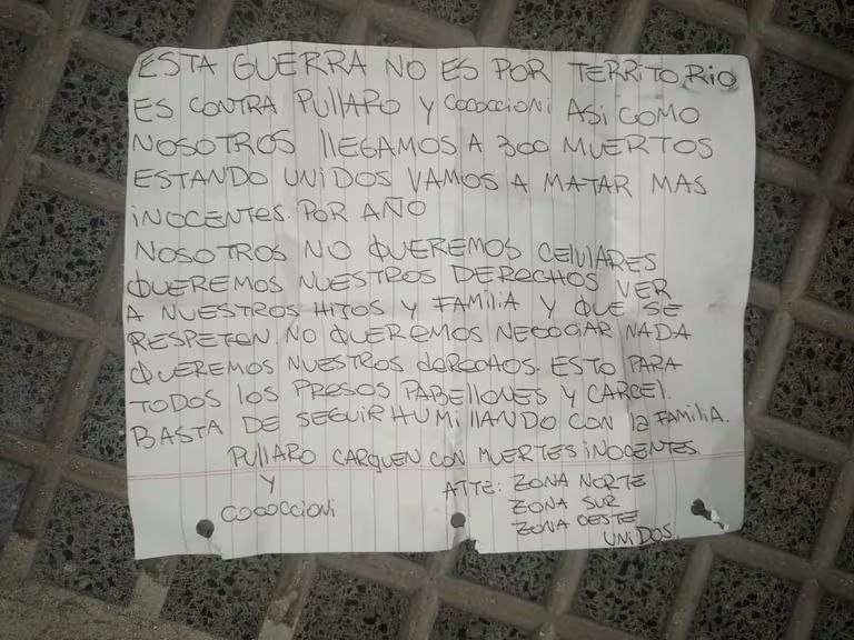 Asesinaron a un playero en Rosario y le dejaron una nota a Pullaro