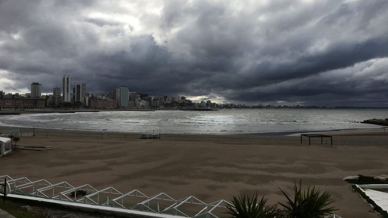 Alerta naranja por tormentas y viento: Previsiones meteorológicas para Mar del Plata