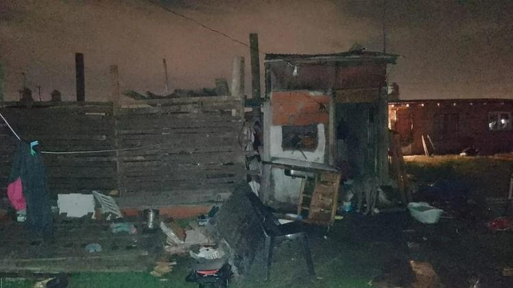 Una mujer y sus 4 hijos sufrieron quemaduras tras un incendio en el barrio Caribe