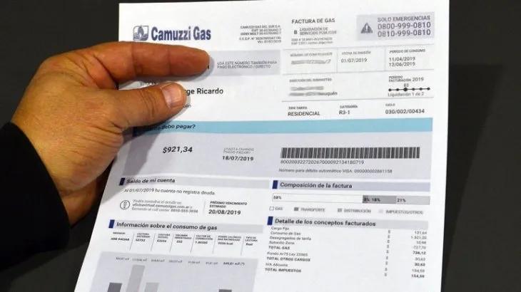 Camuzzi ya no podrá cobrar tasas municipales en las facturas de gas