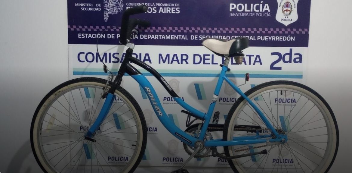 Entró a una casa, rompió un vidrio y se robó una bicicleta: fue detenido 