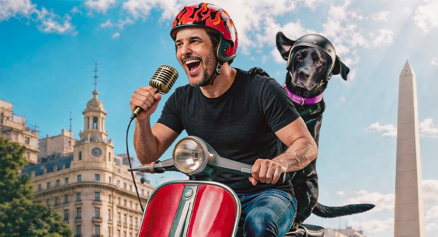 Rodrigo Lussich llega a Mar del Plata con “Acelerado”, su nuevo unipersonal de stand up