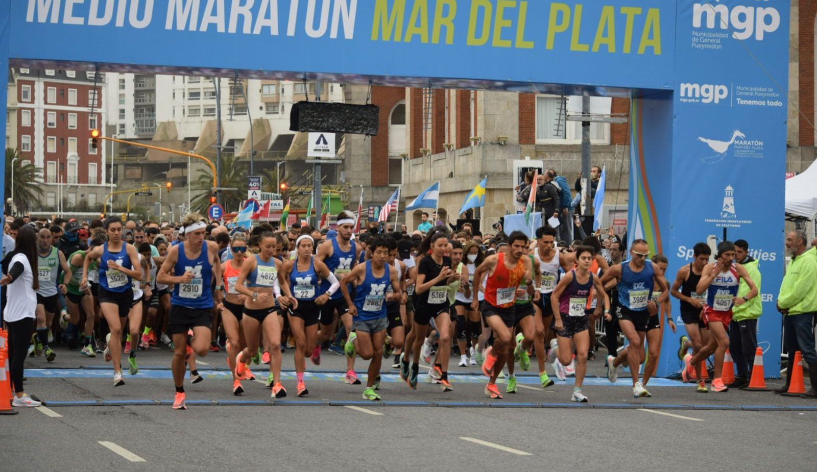 Murió un corredor en la maratón de Mar del Plata