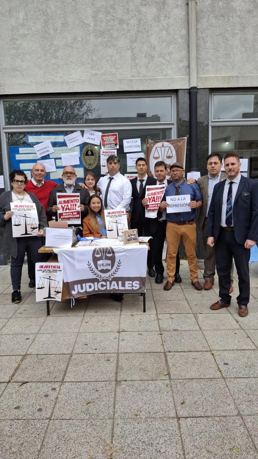Judiciales piden una recomposición salarial para evidenciar su plan de lucha