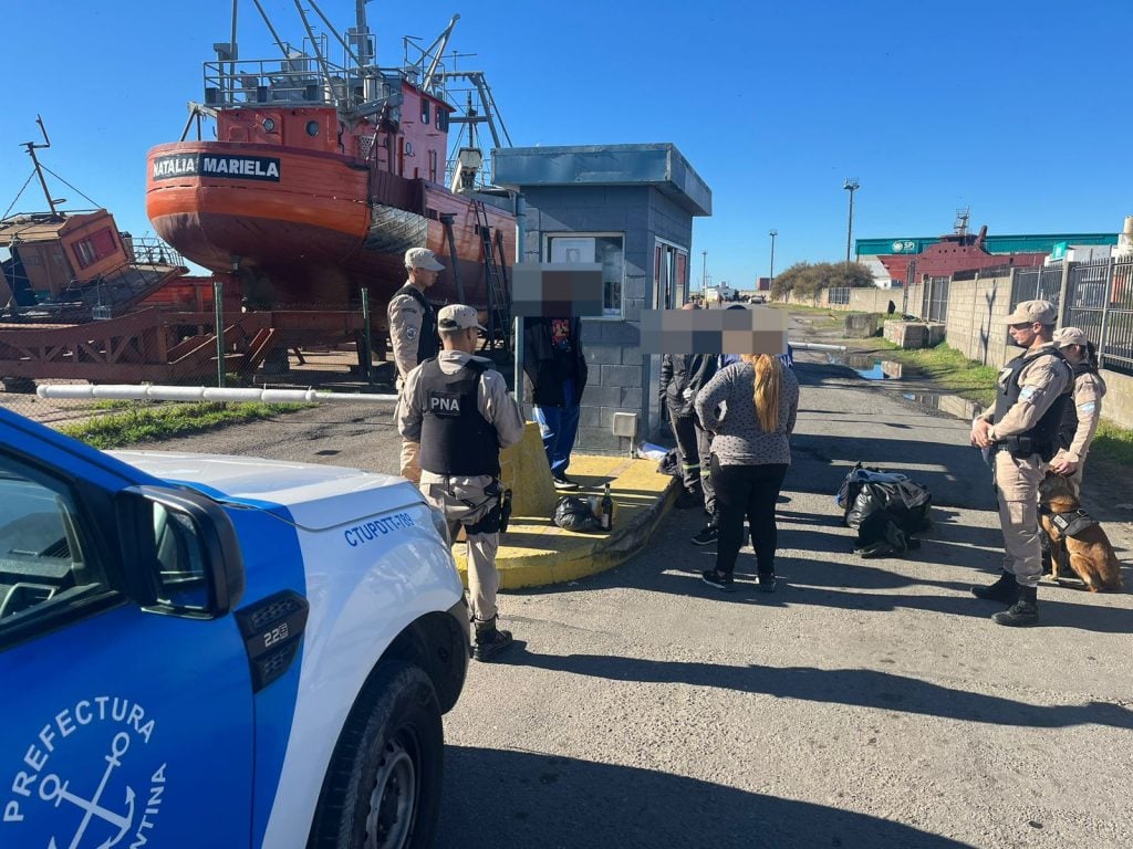Prefectura incautó más de 700 dosis de marihuana a un marinero antes de embarcar