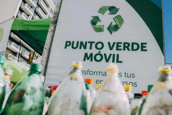 El Punto Verde sigue recorriendo la ciudad para fomentar el reciclaje: el viernes estará en Punta Mogotes