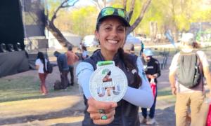 Marina Basso fue séptima en la general femenina y segunda en su categoría en el Desafío UTU 70K
