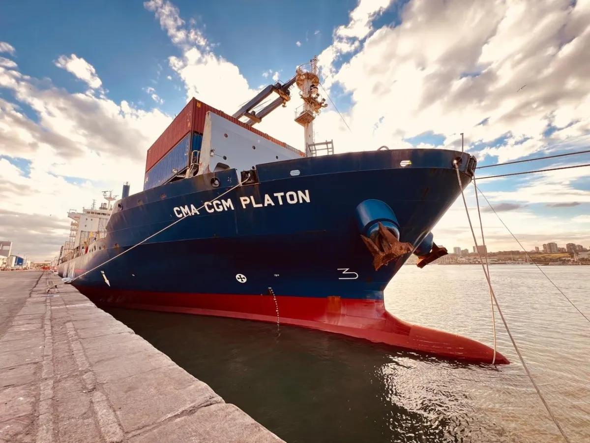 Ruta marítima con Santos: en los primeros seis meses se exportó un 125% más que en el primer semestre de 2023
