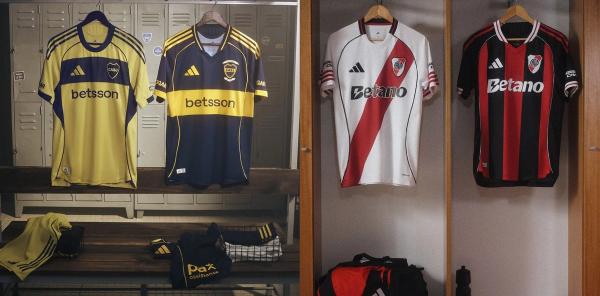 Boca y River presentaron sus camisetas para el Mundial de Clubes en EE.UU.