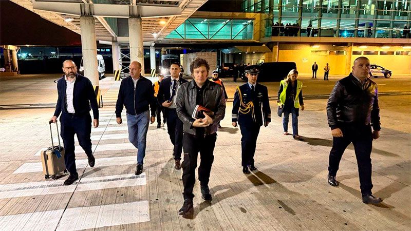 Javier Milei inició su nueva gira internacional y ya llegó a Miami