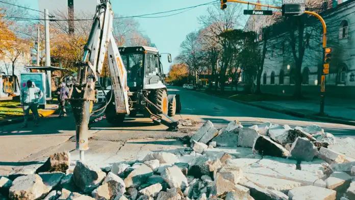 Siguen las obras viales en distintos puntos de Mar del Plata