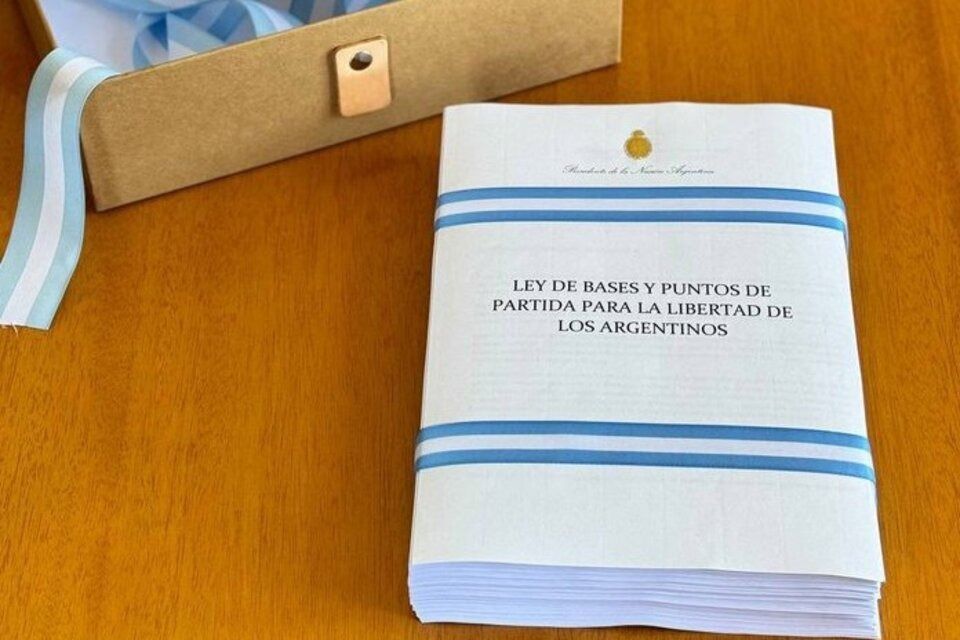 Diputados aprobó la Ley Bases