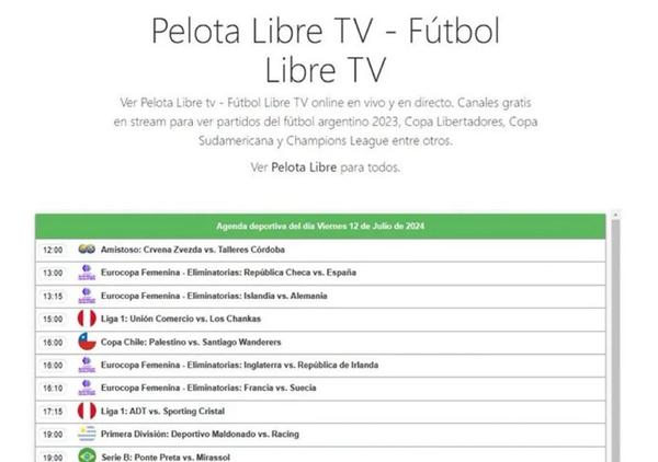 Metieron preso al creador de Fútbol Libre, pero apareció Pelota Libre a las 48 horas